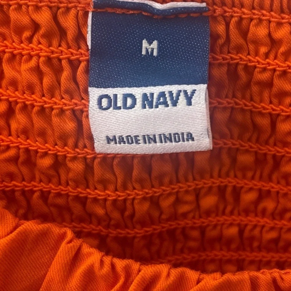 Old Navy bright orange